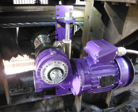 High-resolution image of Flexco Motorized Brush Cleaner