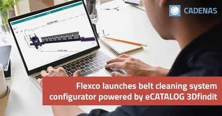 Flexco Launches Belt Cleaning System Configurator Powered by eCATALOG 3Dfindit