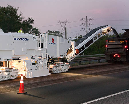 Equipo de construcción de carreteras