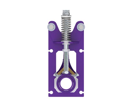 Y-Type™ Standard-Duty with Purple Polyurethane Blades