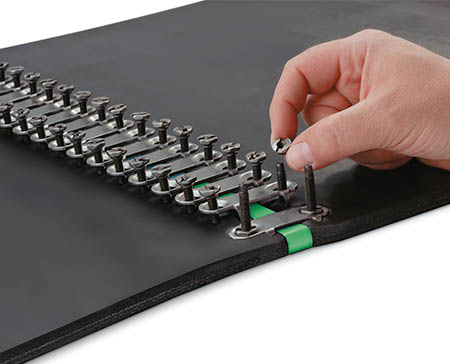 Flexco® Bolt Solid Plate Fastening System